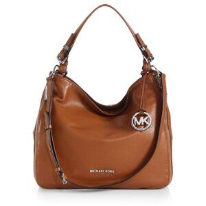 Michael Kors Brown Leather Hand Bag/ Purse